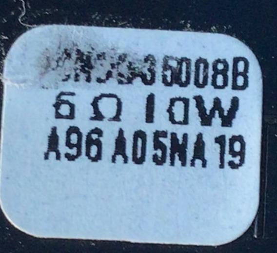 KIT DE BOCINAS PARA TV SAMSUNG ( 2 PZ ) / NUMERO  DE PARTE BN96-35008B / BN9635008B / 05008B / 6Ω 10W / A96A05NA19 / PANEL CY-WJ065HGLV6H HW02 / MODELO UN65JU6700FXZA TD03 - Imagen 2